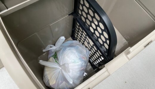 生ゴミのニオイが臭くてゴミの日まで待てない！屋外用のゴミ箱を買ってみました